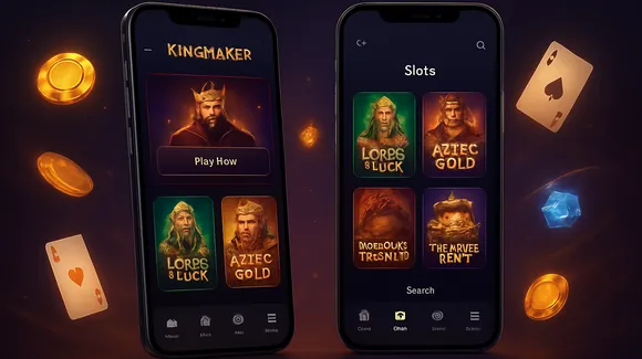Kingmaker Casino App Banner